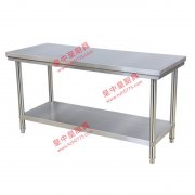 不锈钢双层工作台